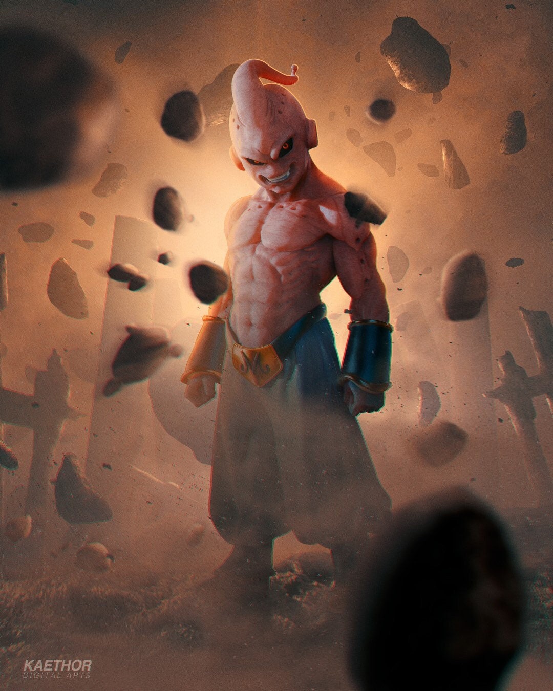 Majin Boo, Majin Buu Poster for Sale by dazuma-art