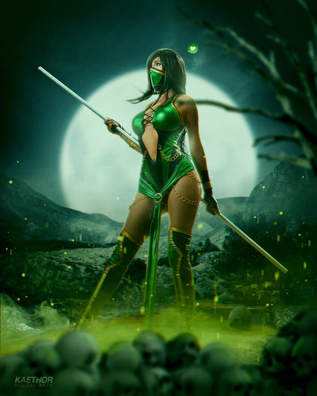 Jade Mortal Kombat  Elo7 Produtos Especiais