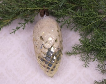 Vintage glass pine cone, Christmas ornaments, Christmas decor, Christmas gift