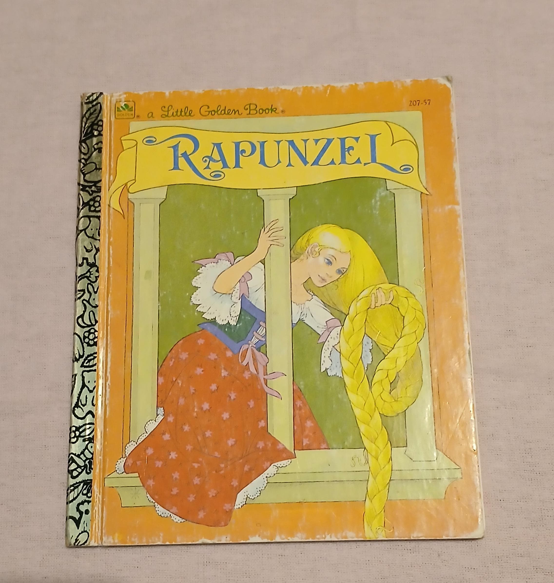 Rapunzel Little Golden Book 1991 Marianna Mayer Collectible or