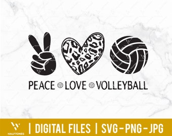Download Love Volleyball Svg Etsy