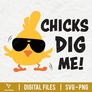 Polluelo con gafas de sol SVG, polluelos me adoran svg, polluelo genial svg, polluelo niño svg, polluelo de Pascua svg, pascua para niños svg / Archivos digitales para Cricut
