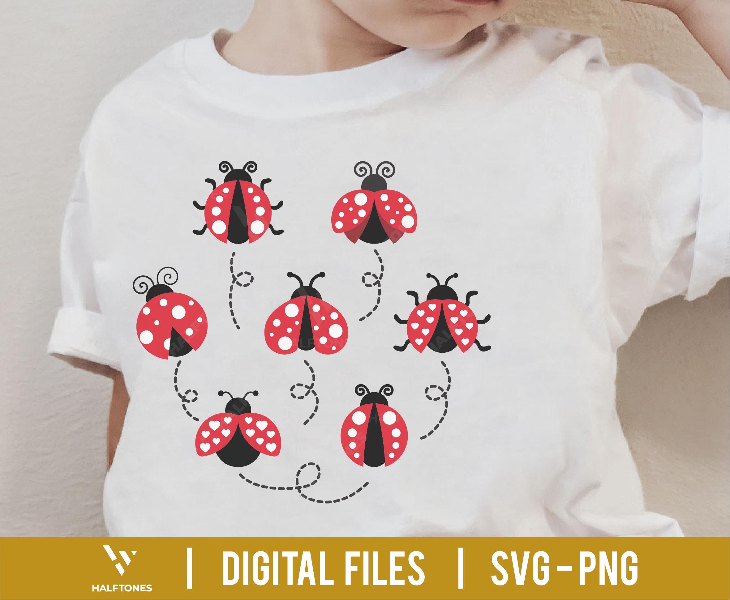 Ladybug Svg Bundle, Lady Bug Svg, Ladybug Files for Cricut, Cite ...