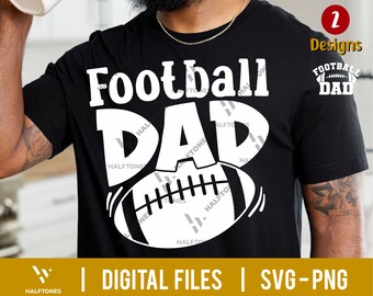 Football dad SVG, Dadlife svg, Football svg, Football daddy png, Game day svg, Cheer dad svg, Dad svg, Proud football dad svg | Digital file