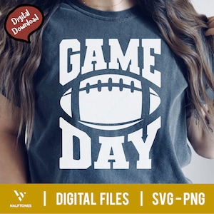 Game Day SVG, Game Day Vibes Svg, Football Svg, Sports Svg, Football Game Day Svg, Football Season svg, American Football, Game Day Shirt