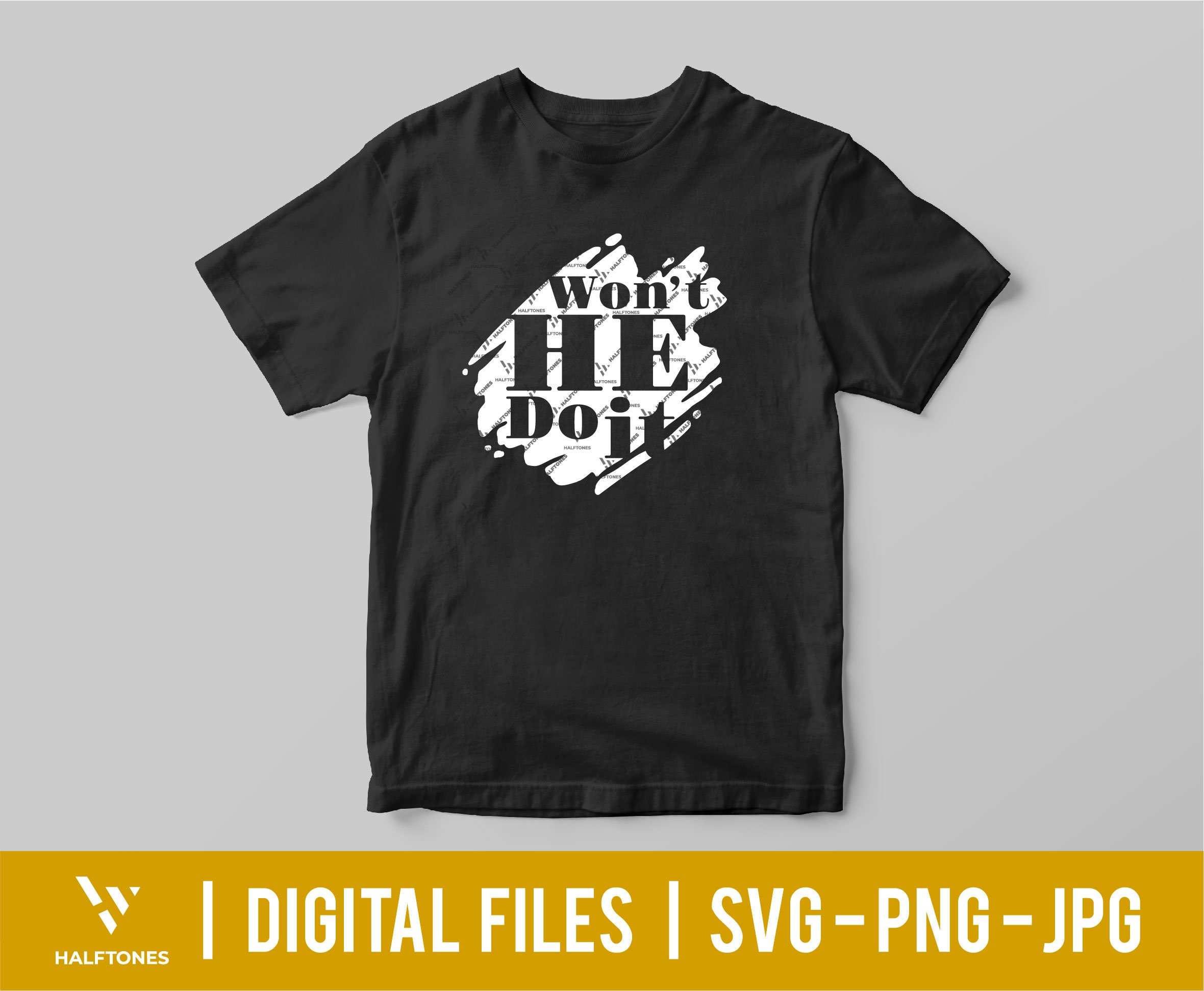 Zal hij het niet doen Svg christelijk citaat svg geloof