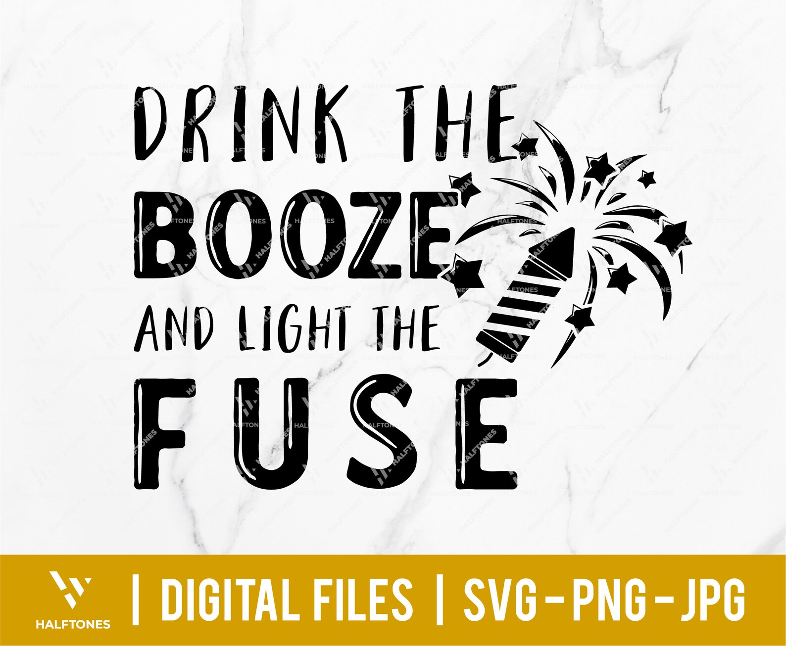 Drink the Booze and Light the Fuse Svg 4th of July Svg July - Etsy