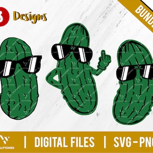 Funny Pickle svg, Paint me green, call me a pickle, done Dillin' with you svg, Dill Pickle SVG, Pickle sunglasses / Digital Files PNG
