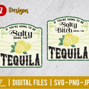 If You&#39;re Gonna Be Salty Bring The Tequila SVG, funny Cinco de Mayo svg, Tequila Shirt Svg, Funny Drinking svg, Party drinking |Digital file
