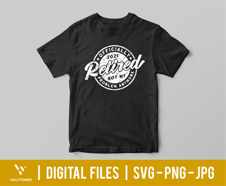 Officially Retired Bundle SVG Retirement Mood Svg Let the Etsy