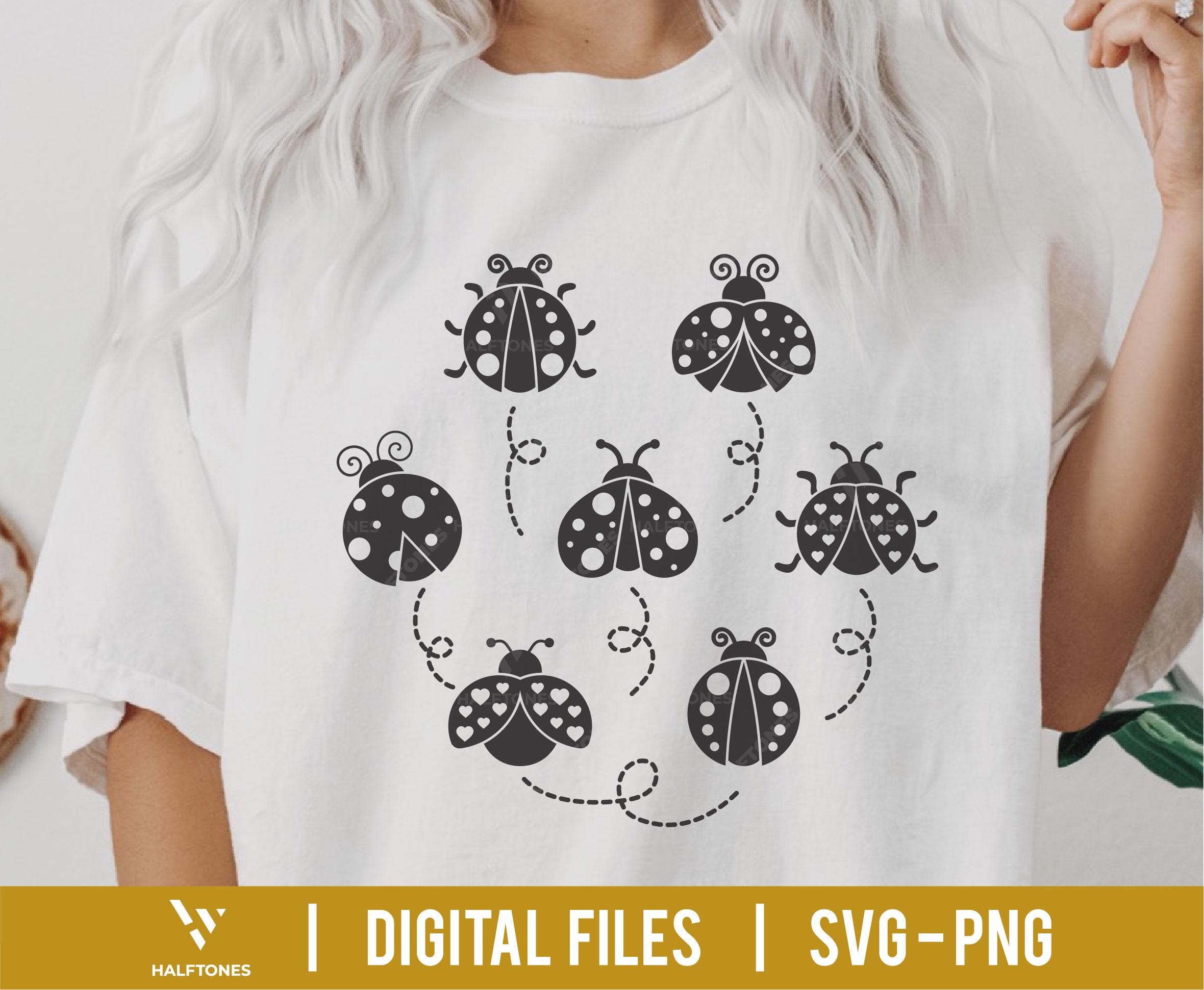 Ladybug Svg Bundle, Lady Bug Svg, Ladybug Files for Cricut, Cite ...