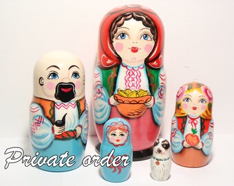 personalized russian dolls
