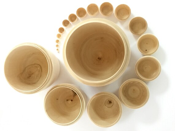 unpainted russian nesting dolls