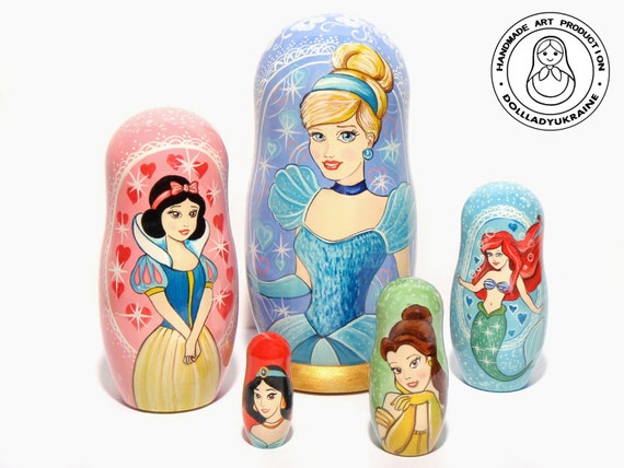 disney princess russian dolls