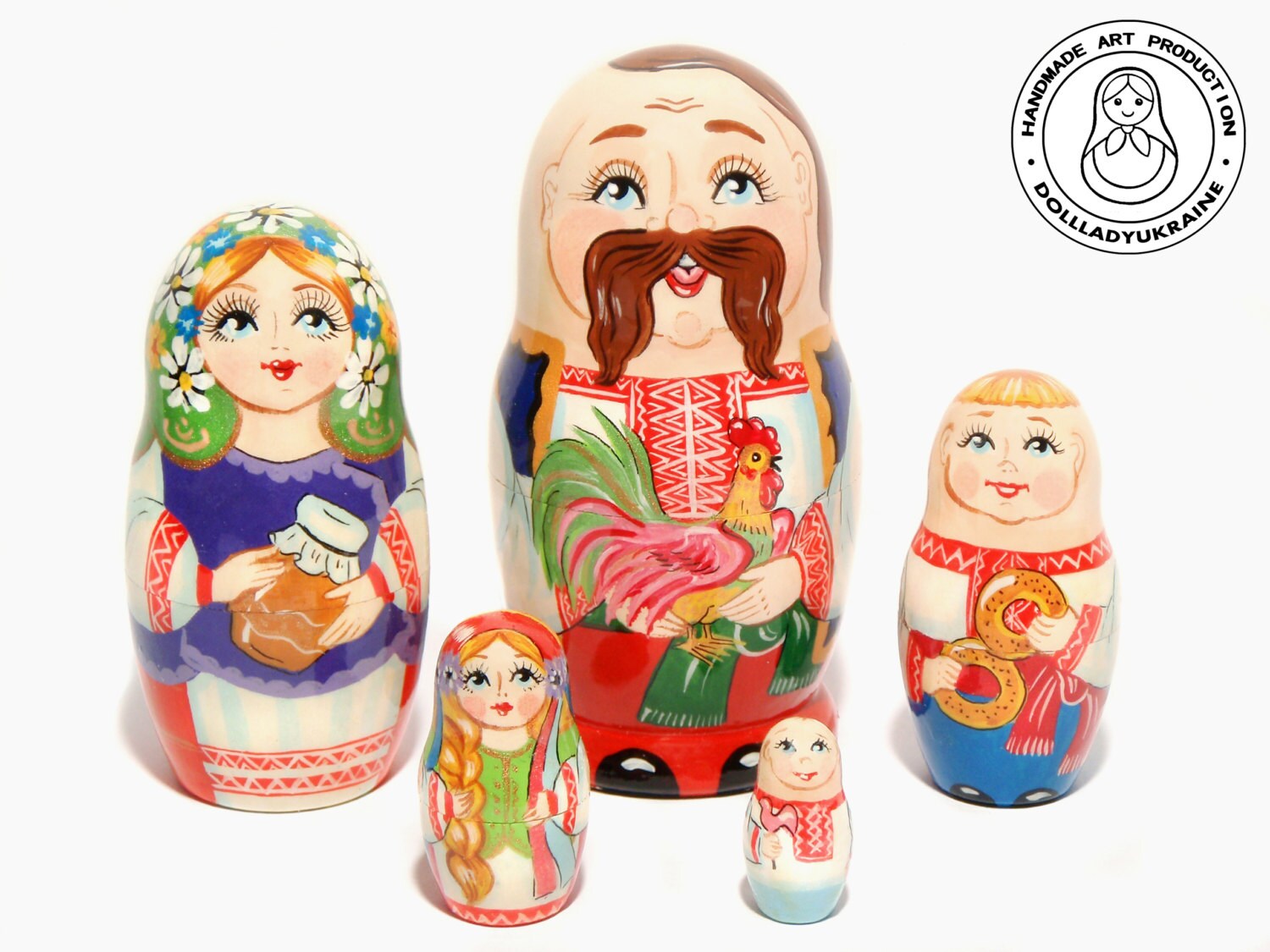 ukrainian stacking dolls