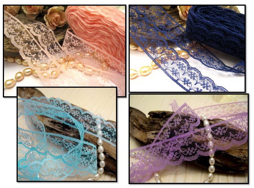 purple lace ribbon