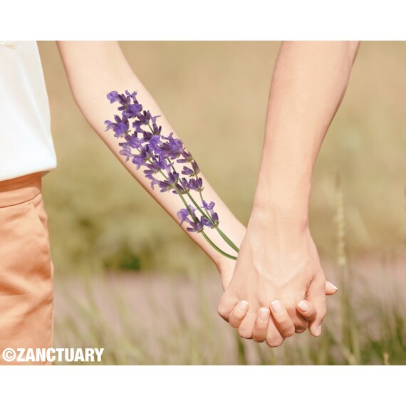 Grand Tatouage Floral Pour Avant Bras Tattoo Tatouage De Grande Fleur Pour Les Femmes Floral Tatouage Temporaire Manche Faux Tatouage Temporaire