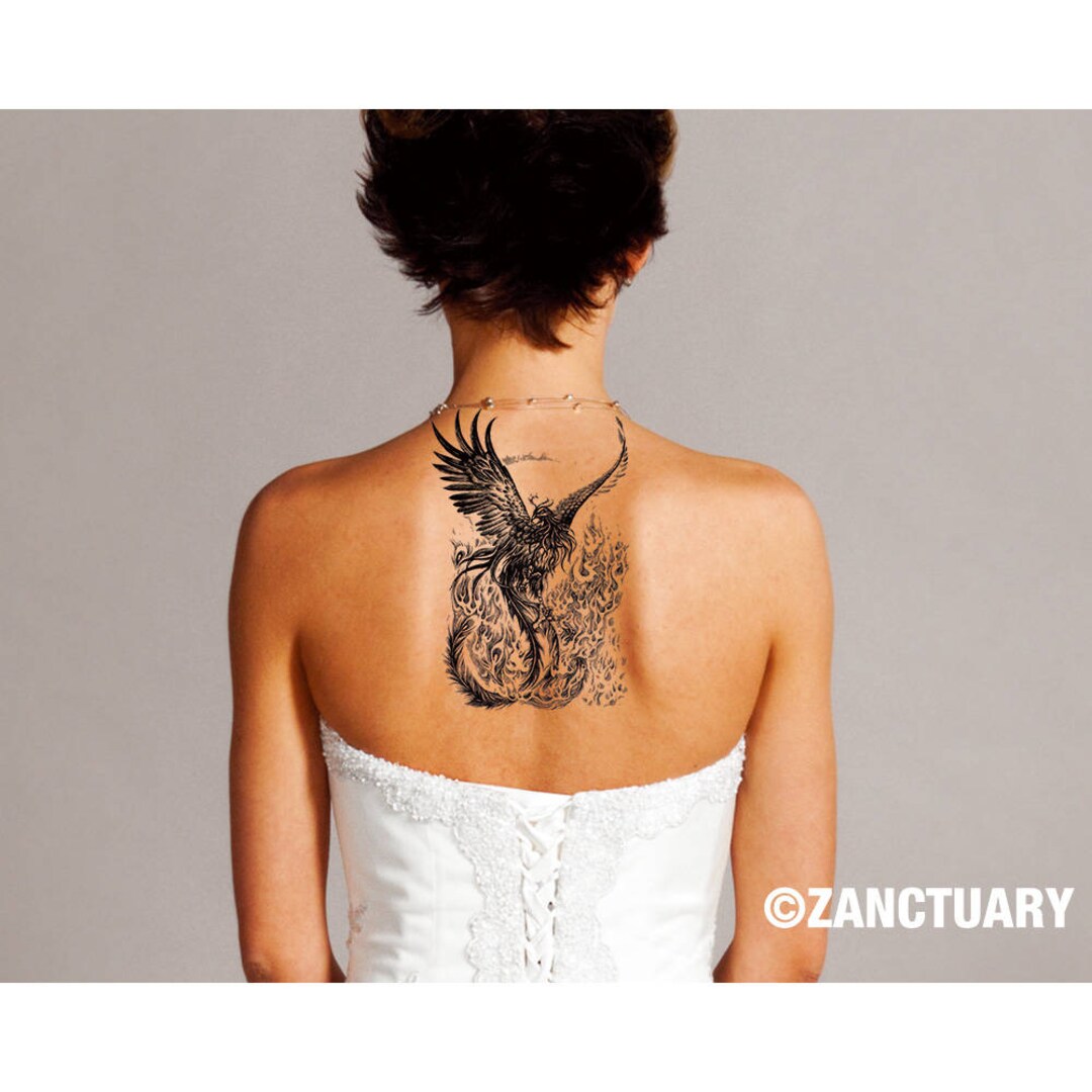 Phoenix Temporary Tattoo Phoenix Tattoo Phoenix Fake Tattoo - Etsy Phoenix Temporary Tattoo Phoenix Tattoo Phoenix Fake Tattoo - Etsy