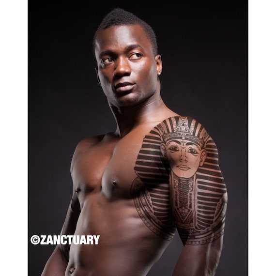 Sleeve Egypt Pharaoh Tattoo by Bang Bang