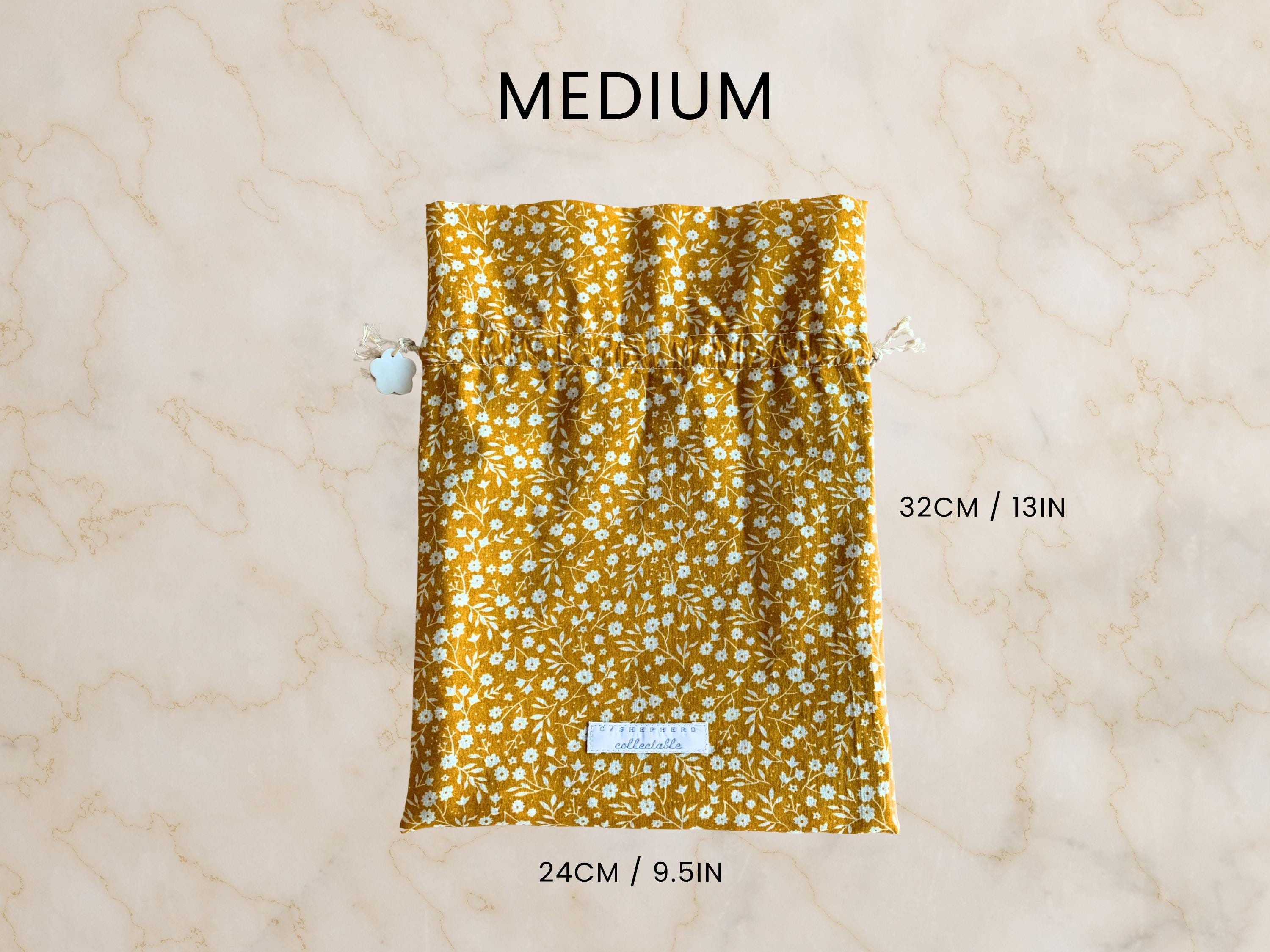 Lined Drawstring Bag Sewing Pattern: 3 Sizes (a4/letter PDF Download ...
