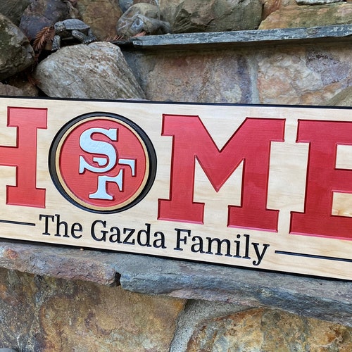 Front Lit San Francisco 49ers Sign - Etsy