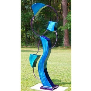 Outdoor Sculpture, Metal Sculpture, Abstract Art, Large Yard Sculpture, Sculpture Smith, Indoor Sculpture, Modern Metal Art Office Decor