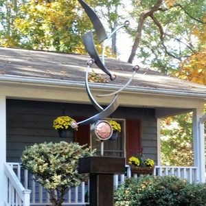 Metal sculpture-Metal art-Garden art-Abstract Sculpture-Outdoor Sculpture-garden decor-outdoor metal art