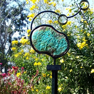 metal sculpture, metal art, outdoor sculpture, home decor , outdoor metal sculpture, garden sculpture, garden art, opal, abstract
