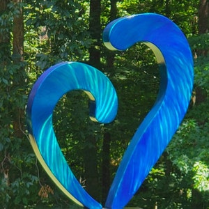 Metal Sculpture-Abstract Sculpture-Metal Art-Outdoor Sculpture,outdoor metal sculpture,heart sculpture
