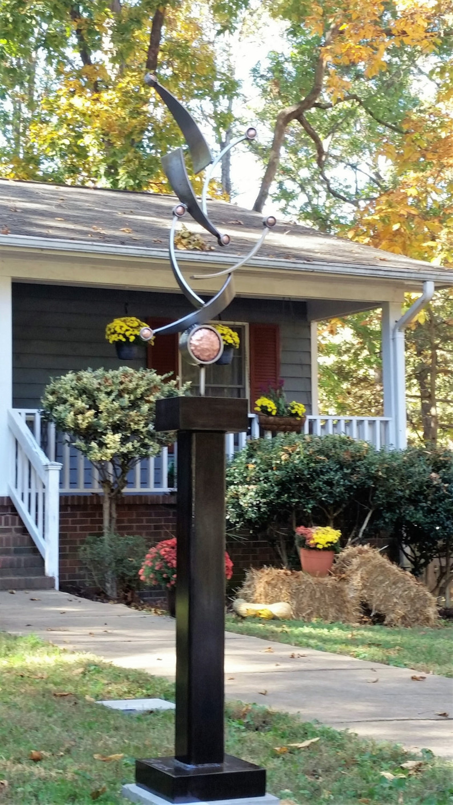 Metal Sculpturemetal Artgarden Artabstract Sculptureoutdoor