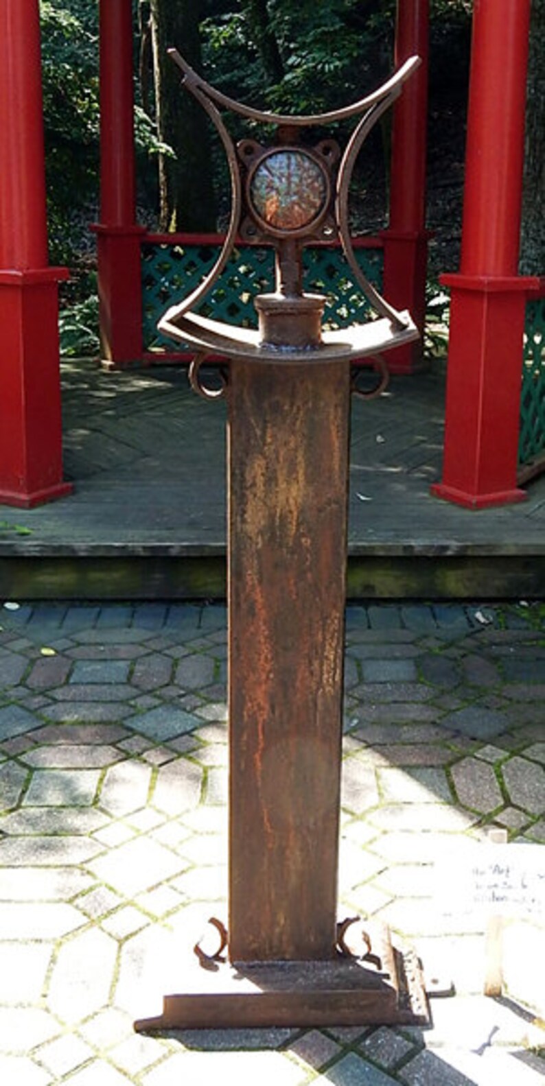 Metal Sculpturezen Gardenmetal Artzen Sculpturezen Art,aged Copper