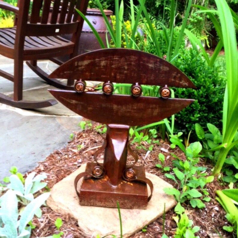 Garden artMetal SculptureIndoor SculptureMetal ArtAbstract Etsy