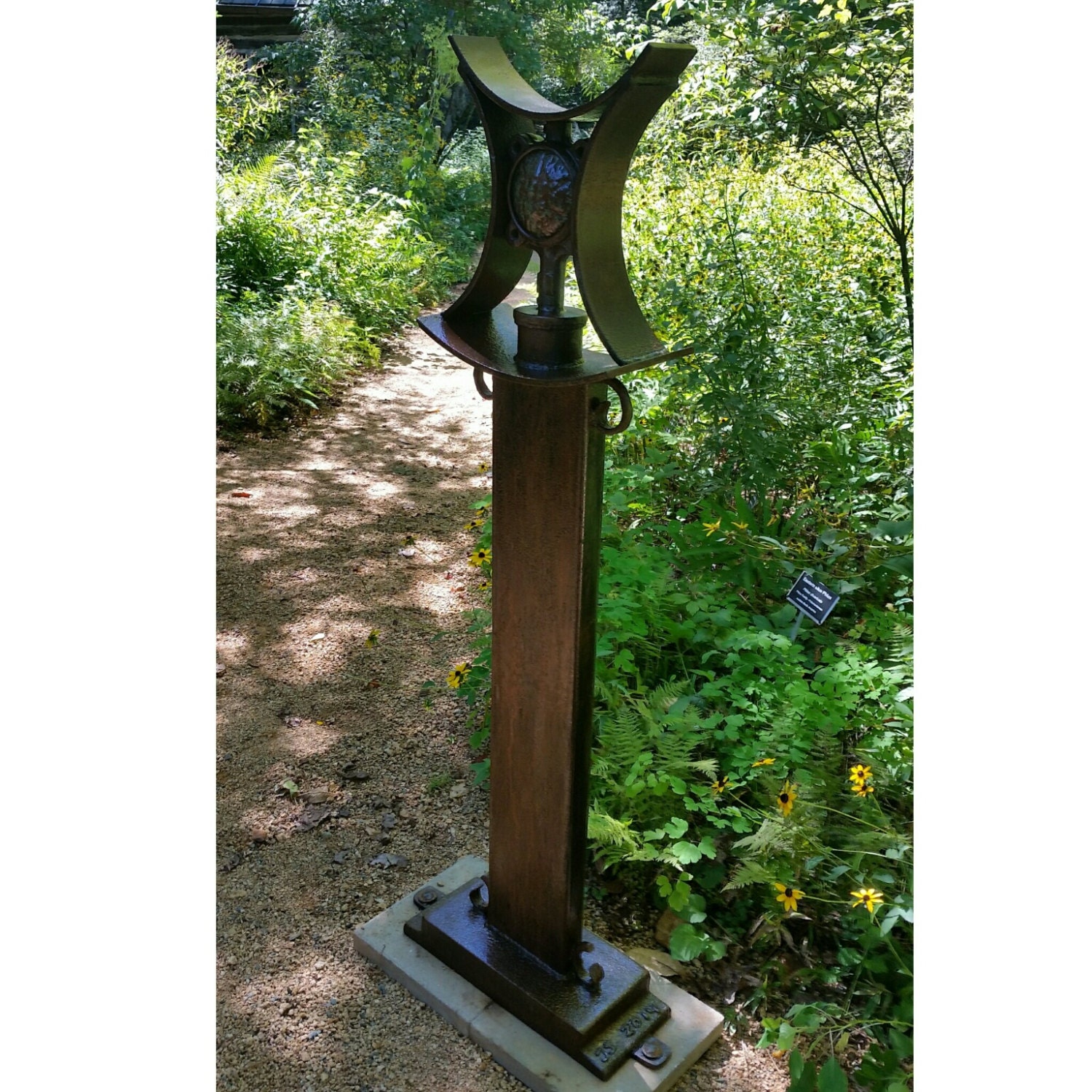 Metal Sculpturezen Gardenmetal Artzen Sculpturezen Art,aged Copper