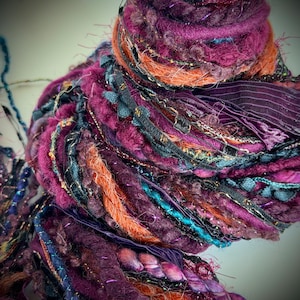 NOVITÀ - DARK SPELL, Pacchetto di 32 iarde per decorazioni artistiche in fibra, Filato speciale per abbellimenti