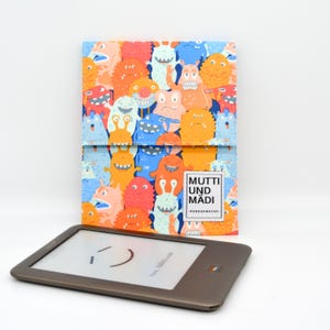 Étui pour liseuse électronique - Monster Party (sur mesure pour Kindle Paperwhite, Kindle Voyage, Tolino Shine 3, Tolino Vision Color HD et bien d'autres)