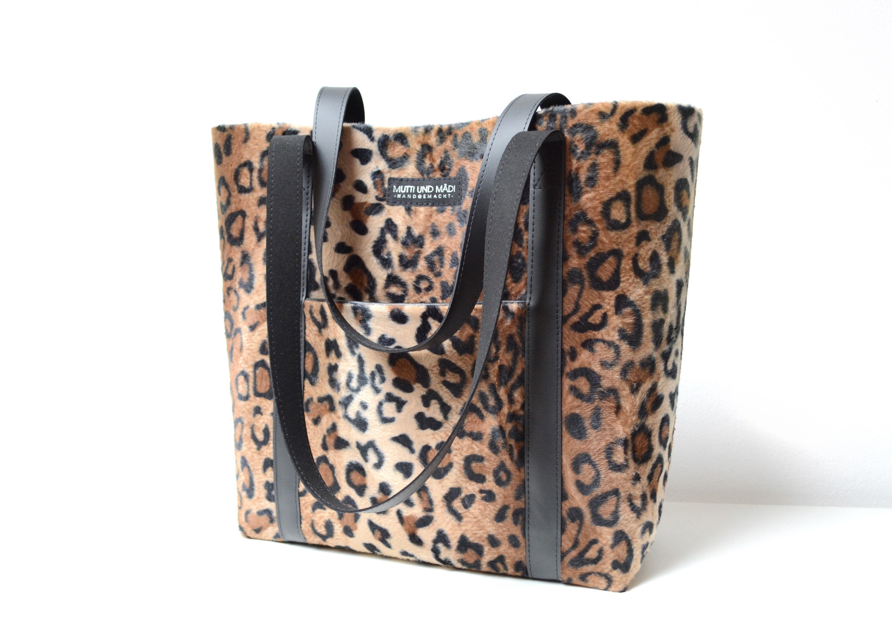 Leopard print handtasche - Etsy.de