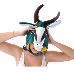 Springbok Animal Hat / Beanie (Kigurumi - Cosplay)