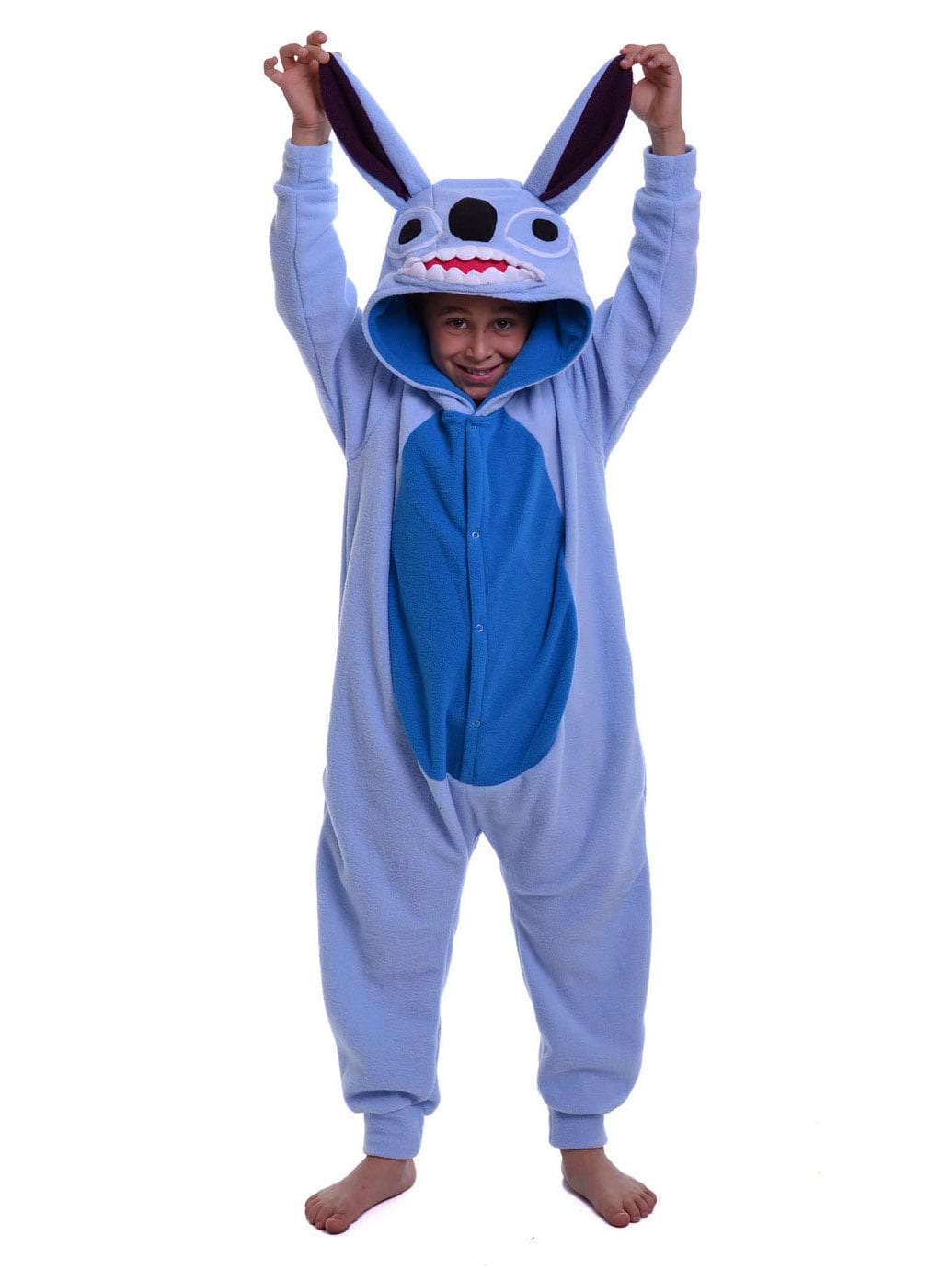 Kigurumi Stitch Bordado Plush Pijama Disfraz Stock - $ 1.400,00 en