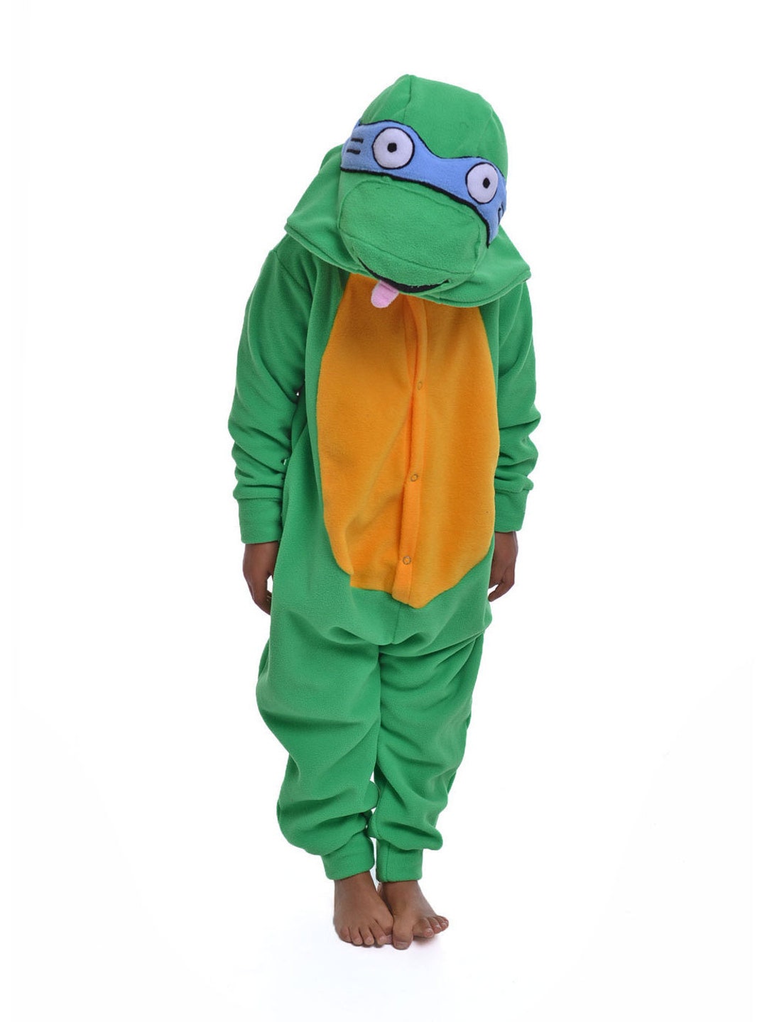 Adult Teenage Mutant Ninja Turtle One Piece Pajama - Party City