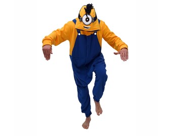 Adult Animal Onesie (Kigurumi - Cosplay) - Monster (one eye) (Minion inspired)