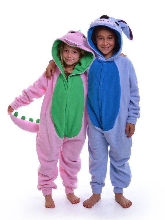 Kigurumi dinosaurio online rosa