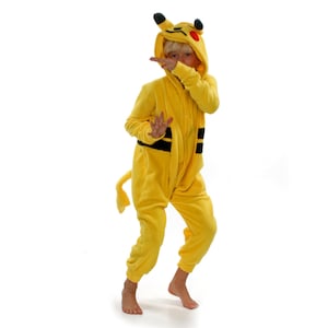 Custom Kids Animal Onesie (Kigurumi - Cosplay) - Yellow Squirrel
