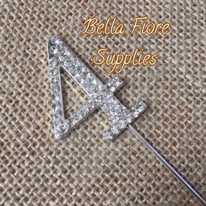 4. Geburtstag Strass Tortendeko- Alles Gute zum Geburtstag Strass Tortendeko- Crystal Cake Topper- Cake Topper- 4. Geburtstag- Kuchendekoration