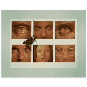 The Silence of the Lambs - Film illustration/poster