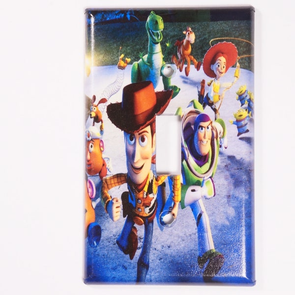 Decorative Toy Story Great Escape single light switch plate cover