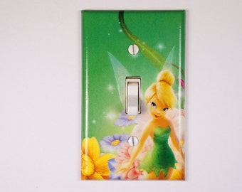 Disney Fairy Tinkerbell from Peter Pan light switch plate cover