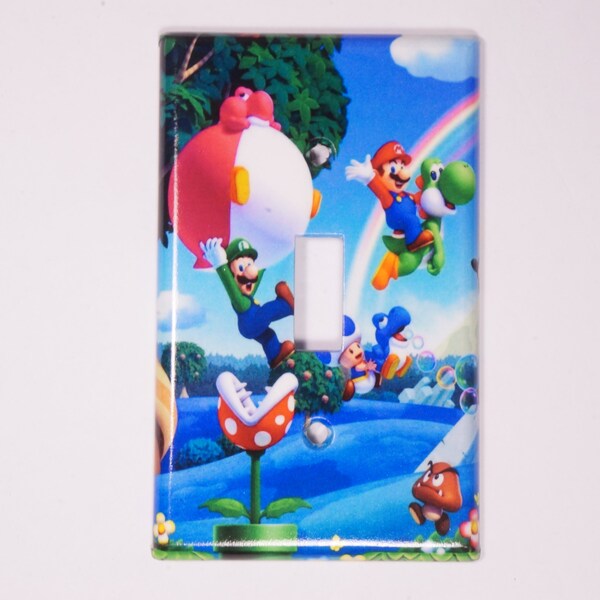 Nintendo Light Switch Cover Etsy