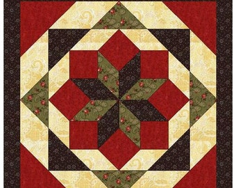 Mountain Star Barn Quilt, Light weight, Free shipping; many sizes; w/ UV Film