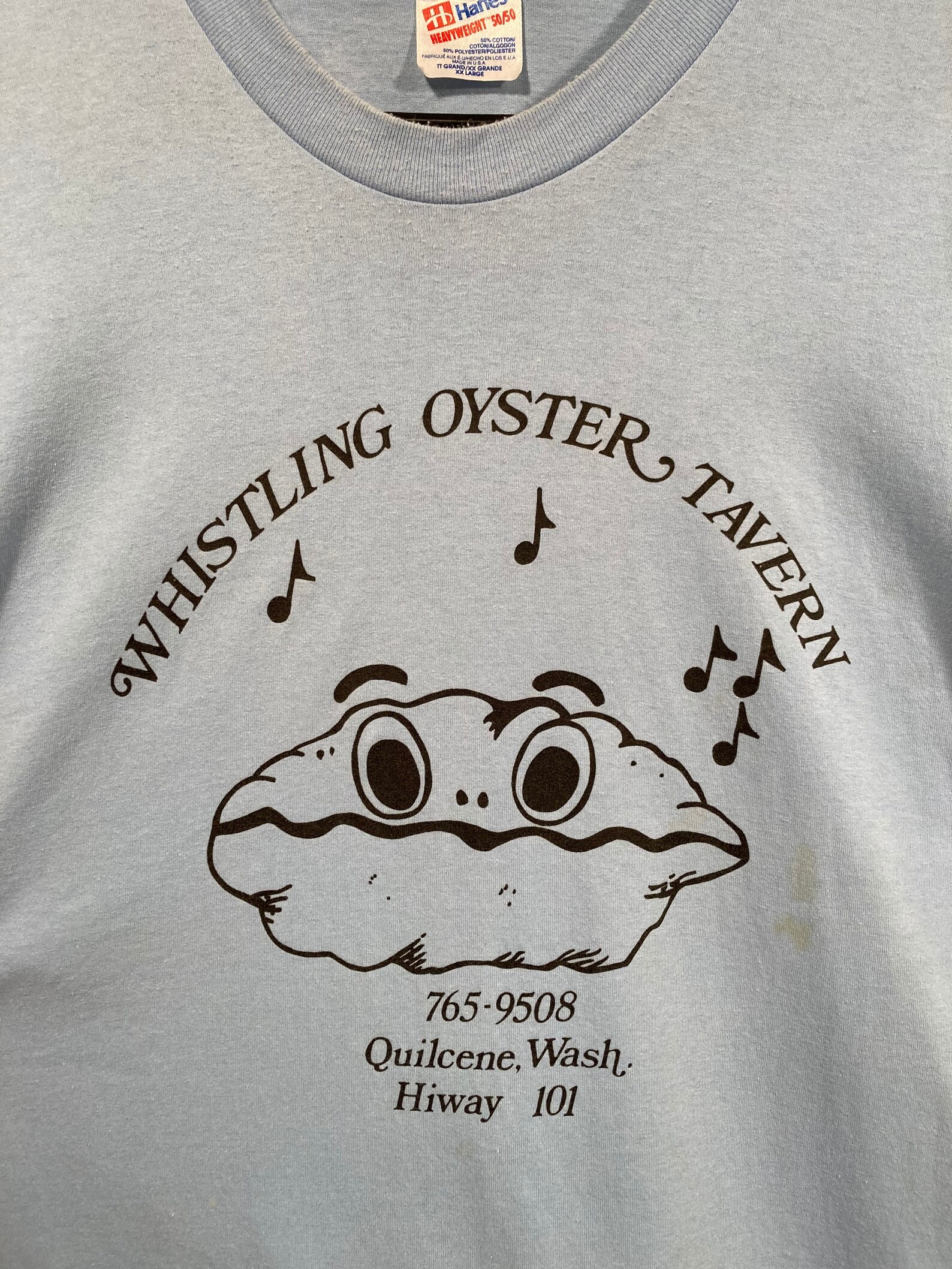 Vintage Whistling Oyster Tavern Quilcene Washington Men's Etsy