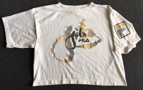 fila tennis shirt vintage